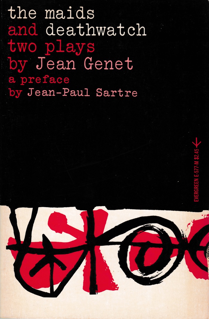 The Maids And Deathwatch By Jean Genet Evergreen Fonts In Use 